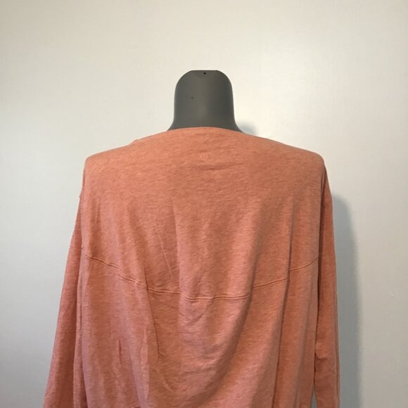 Lululemon Back In Action Long Sleeve Desert Sun Size M - Picture 4 of 8